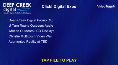 VideoTouch Menu